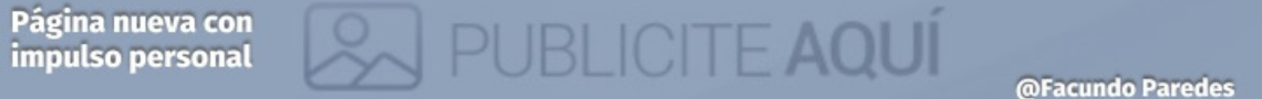 Banner publicitario